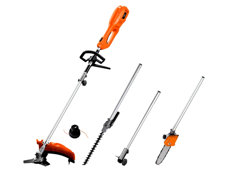 Electric Multi 4 in 1 Set Pole Grass Trimmer/Brush Cutter